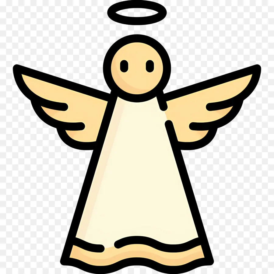 Anjo De Natal，Anjo Com Auréola PNG