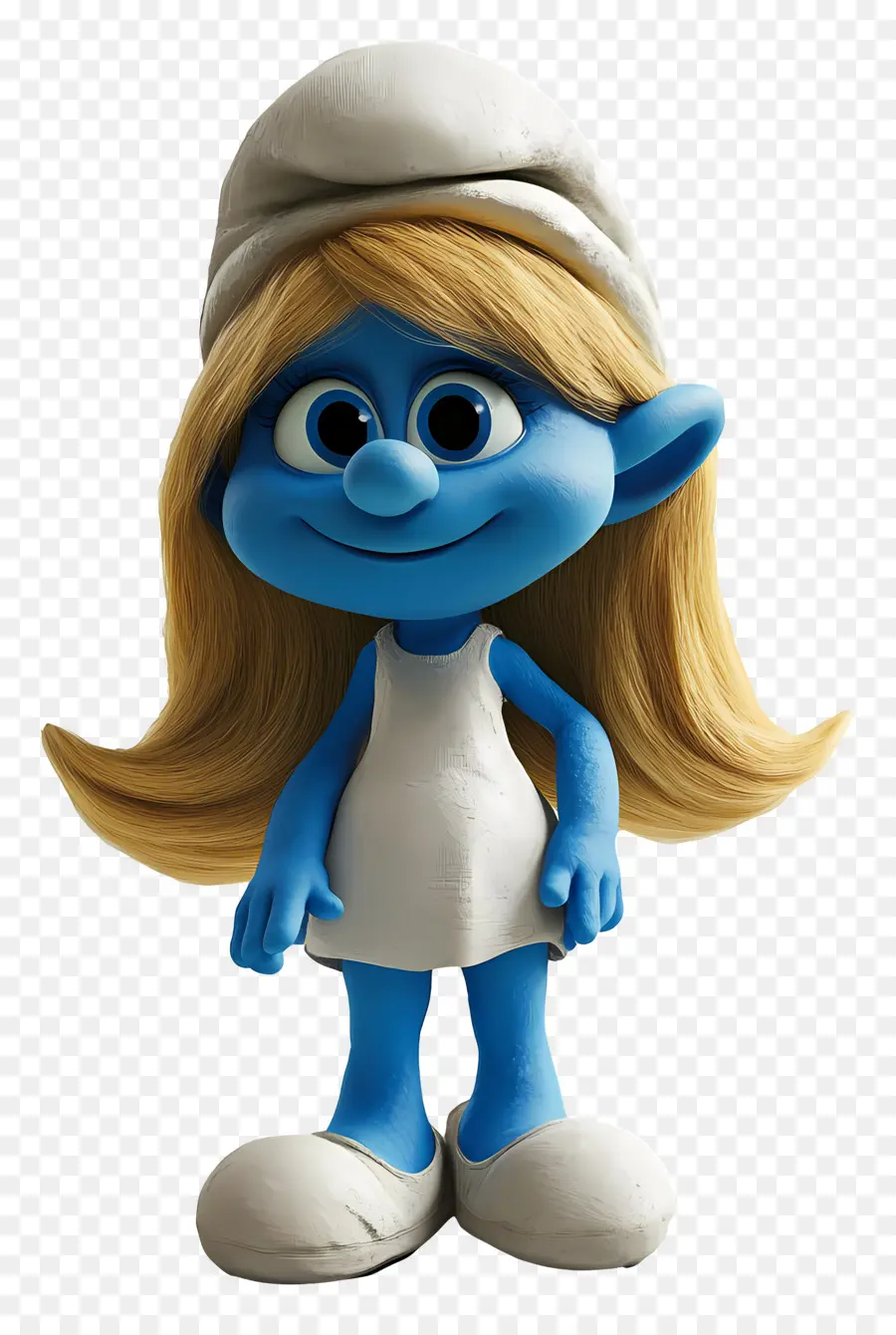 Smurfette，Personagem De Desenho Animado Azul PNG