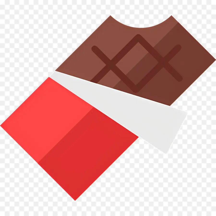 Barra De Chocolate，Doce PNG