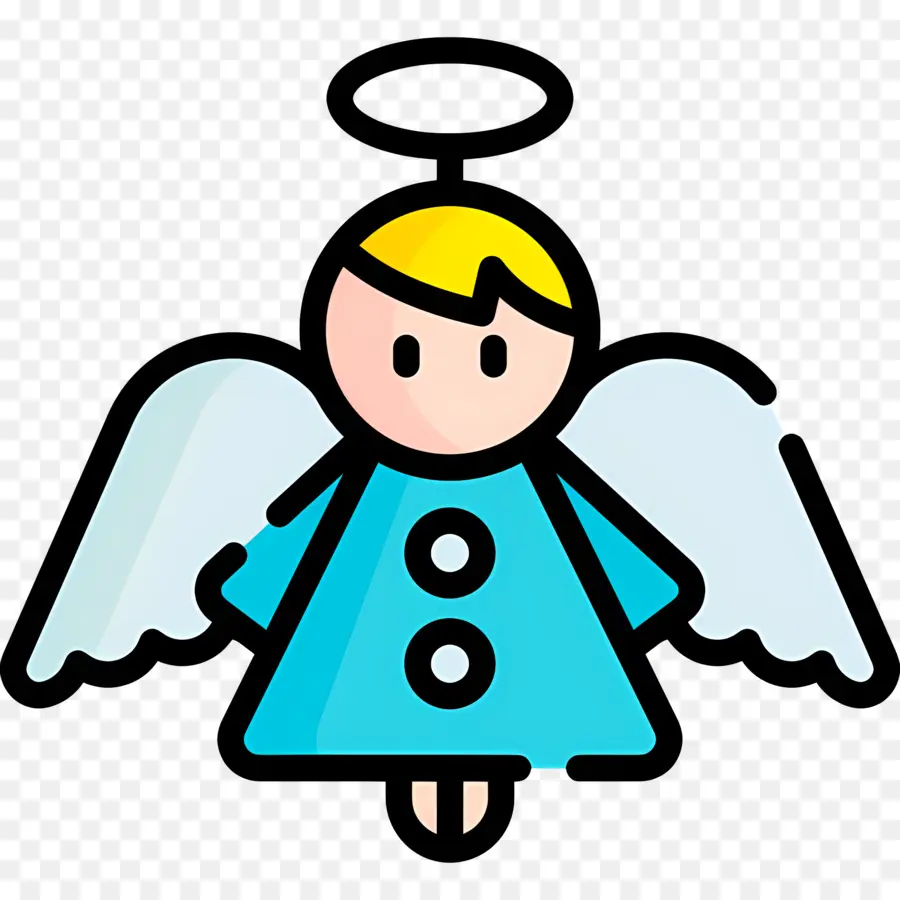 Anjo De Natal，Anjo Com Auréola PNG