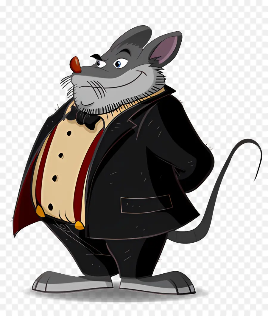 Personagem De Desenho Animado，Rato De Desenho Animado PNG