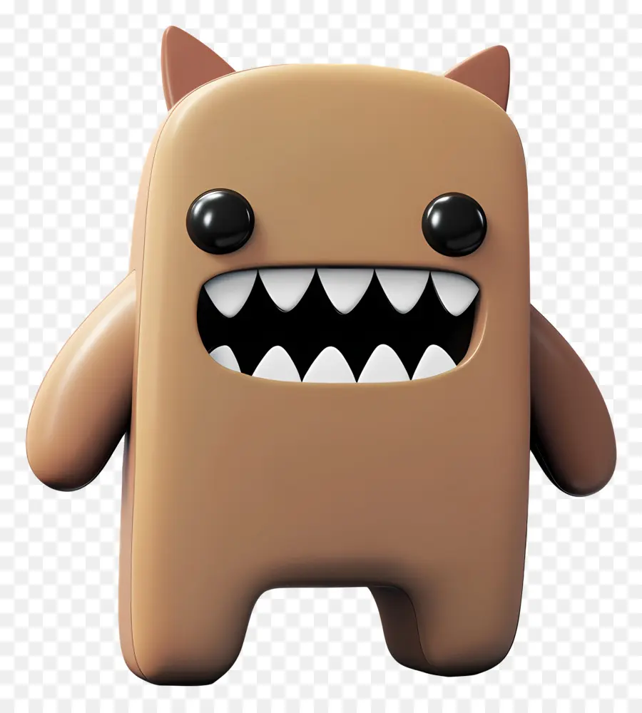 Domo Kun，Monstro De Desenho Animado PNG