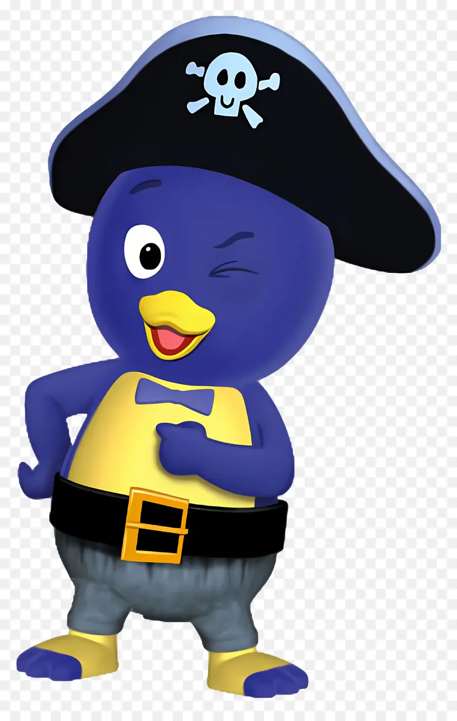 Backyardigans，Pinguim Pirata PNG