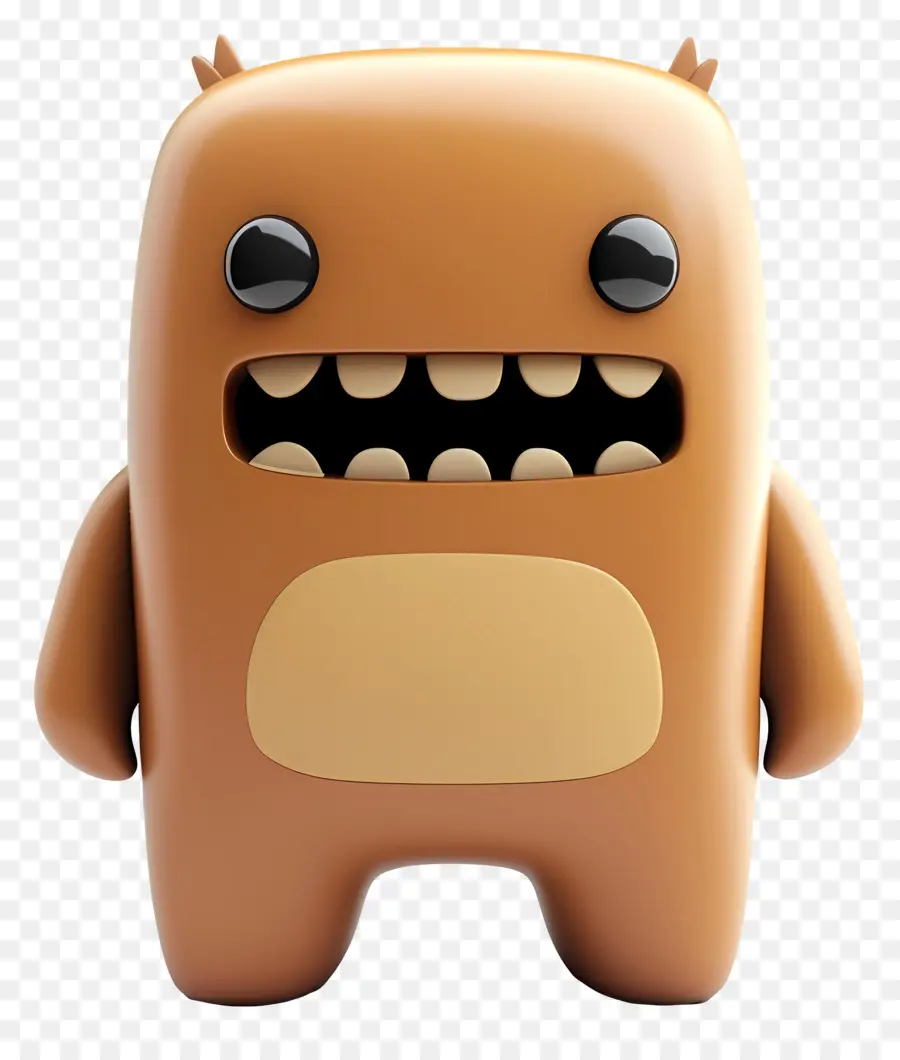 Domo Kun，Monstro De Desenho Animado PNG