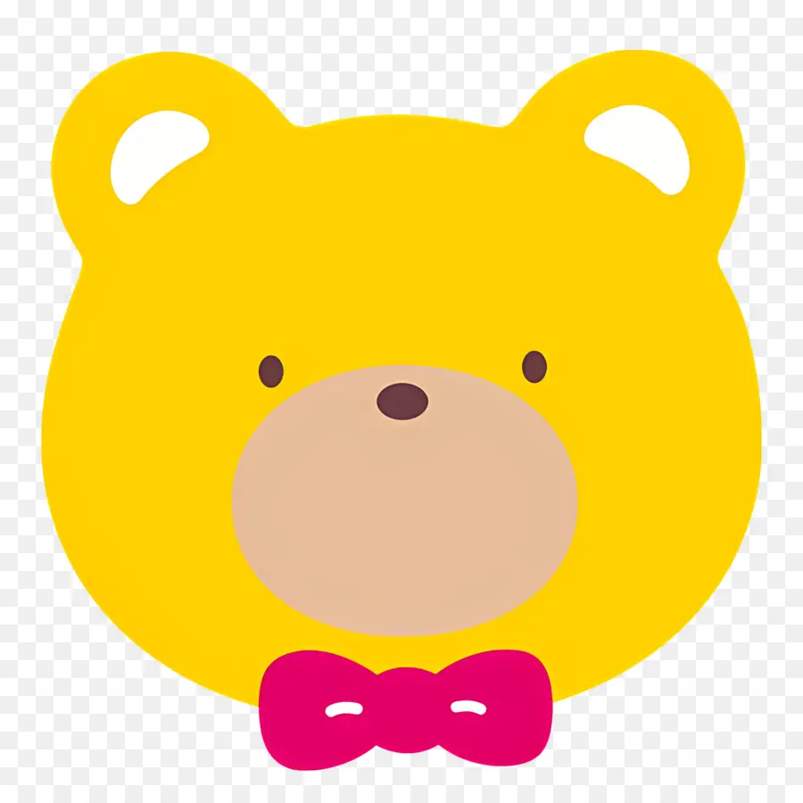 Urso Kids，Urso Amarelo PNG