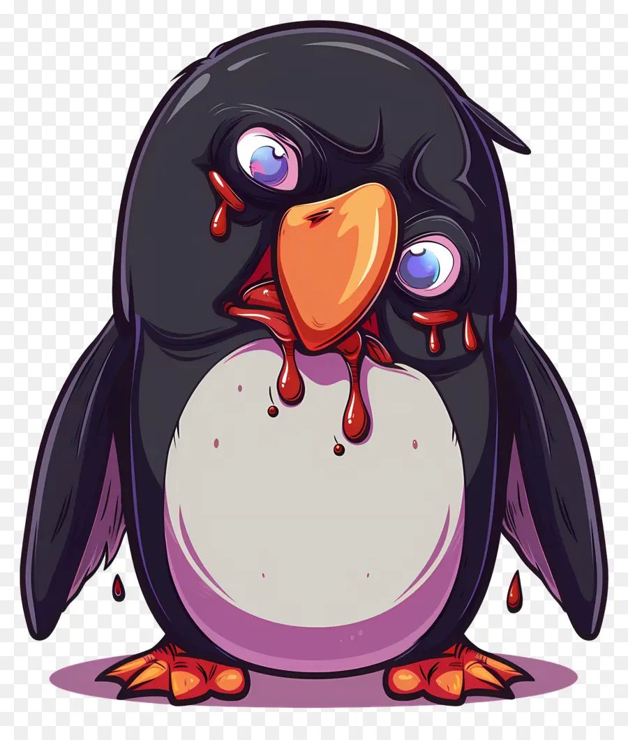 Pinguim Chorando，Pinguim Triste PNG