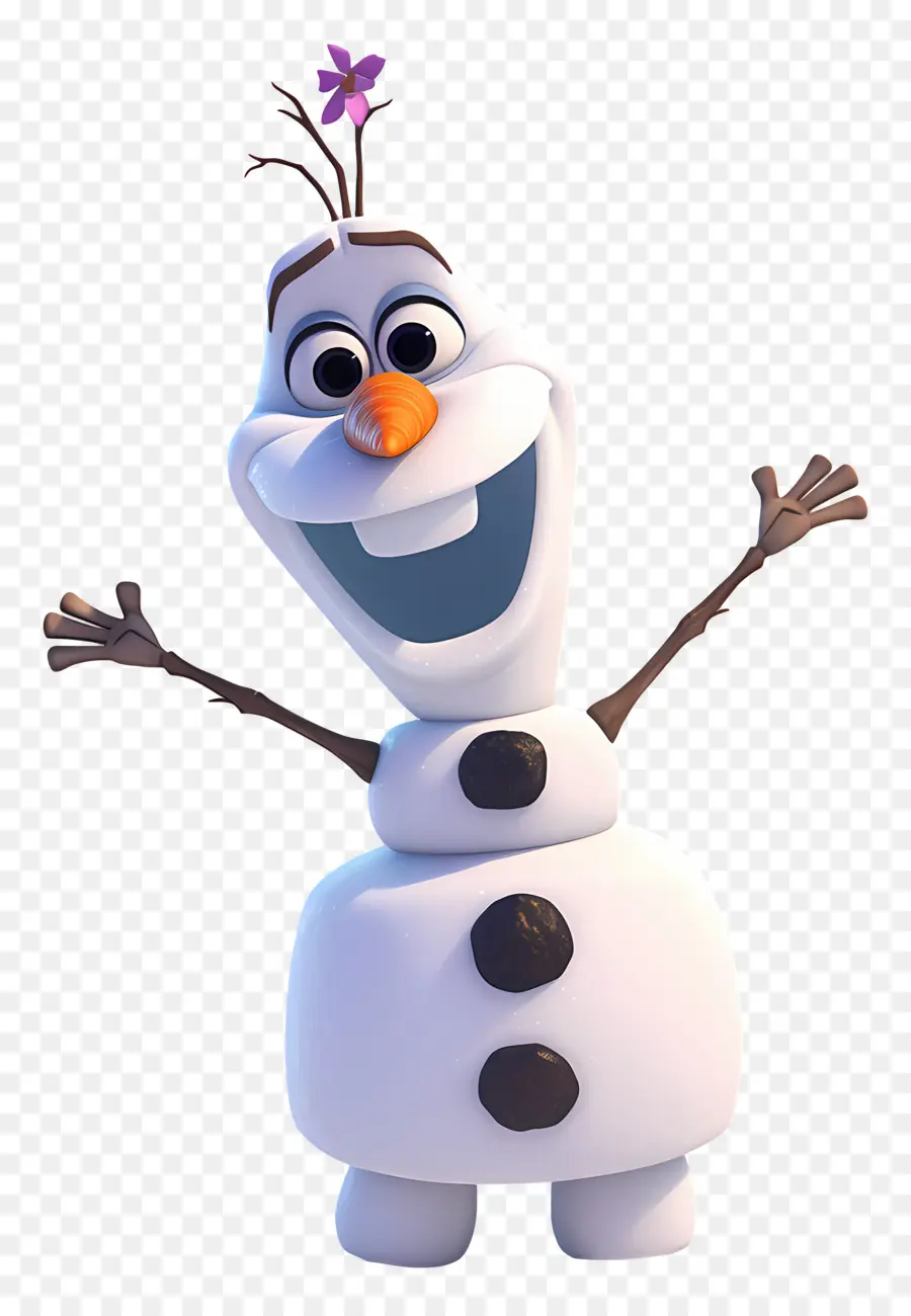 Olaf Congelado，Boneco De Neve PNG