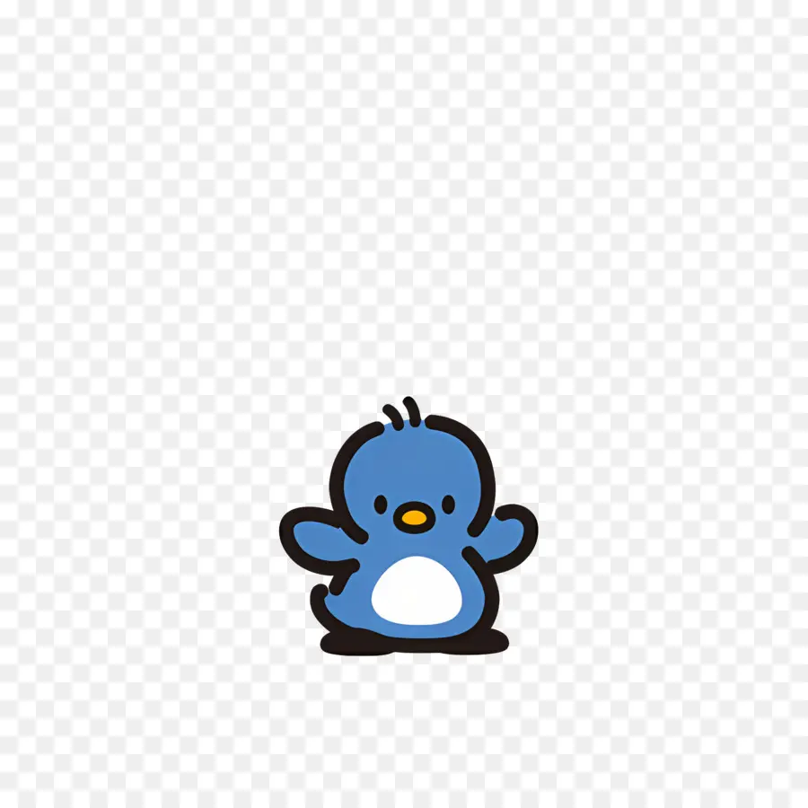 Pochacco，Pinguim Azul PNG