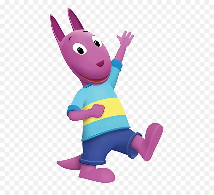 Backyardigans，Personagem De Desenho Animado Roxo PNG