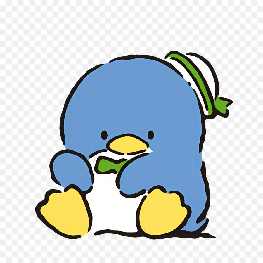 Tuxedosam，Pinguim Azul PNG