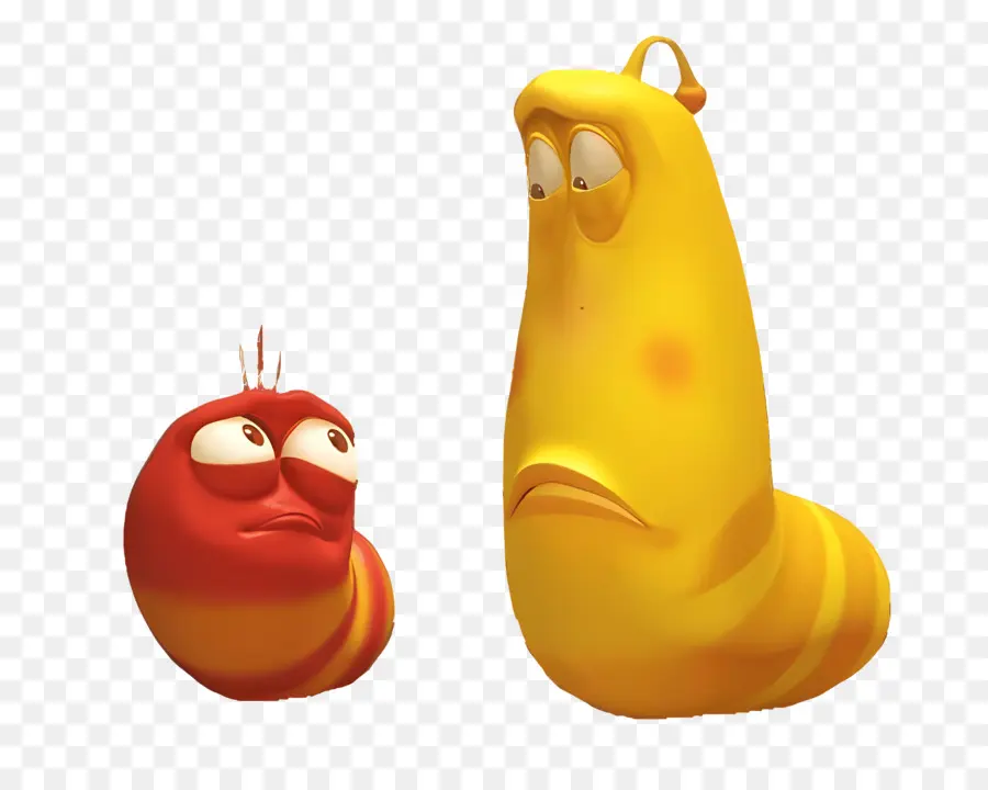 Larva，Larvas Vermelhas E Amarelas PNG