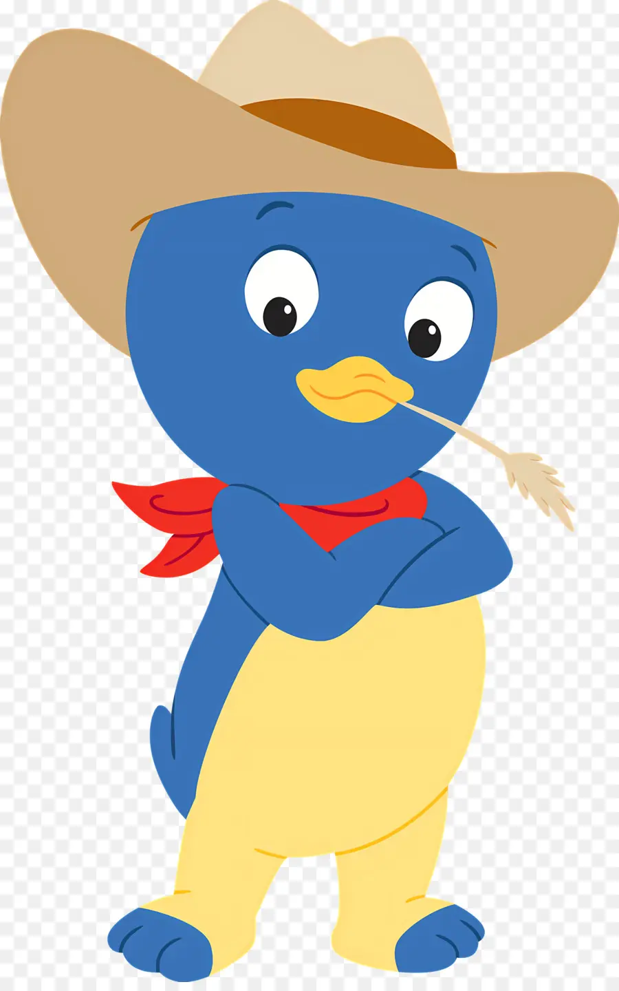 Backyardigans，Pinguim Cowboy PNG