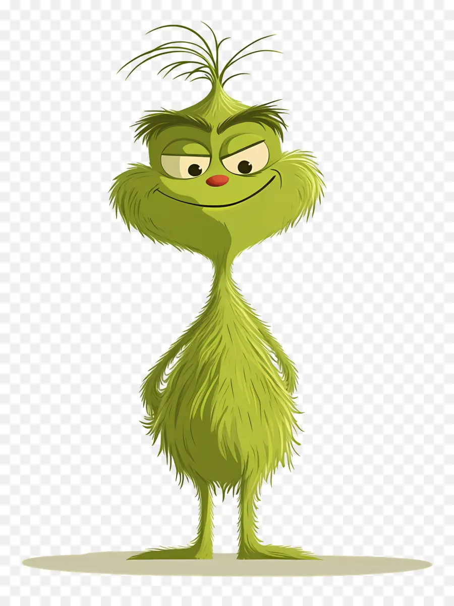 Grinch Dos Desenhos Animados，Personagem Verde PNG