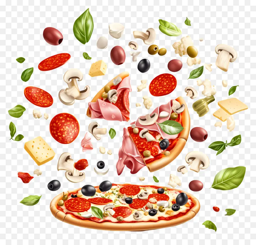 Ingredientes De Pizza，Queijo PNG