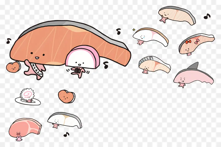 Kirimichan，Personagens De Sushi PNG