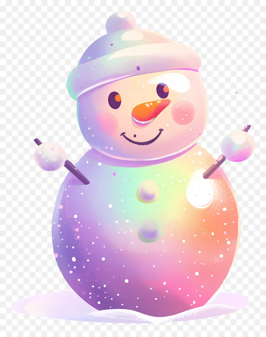 Boneco De Neve De Natal，Boneco De Neve Colorido PNG