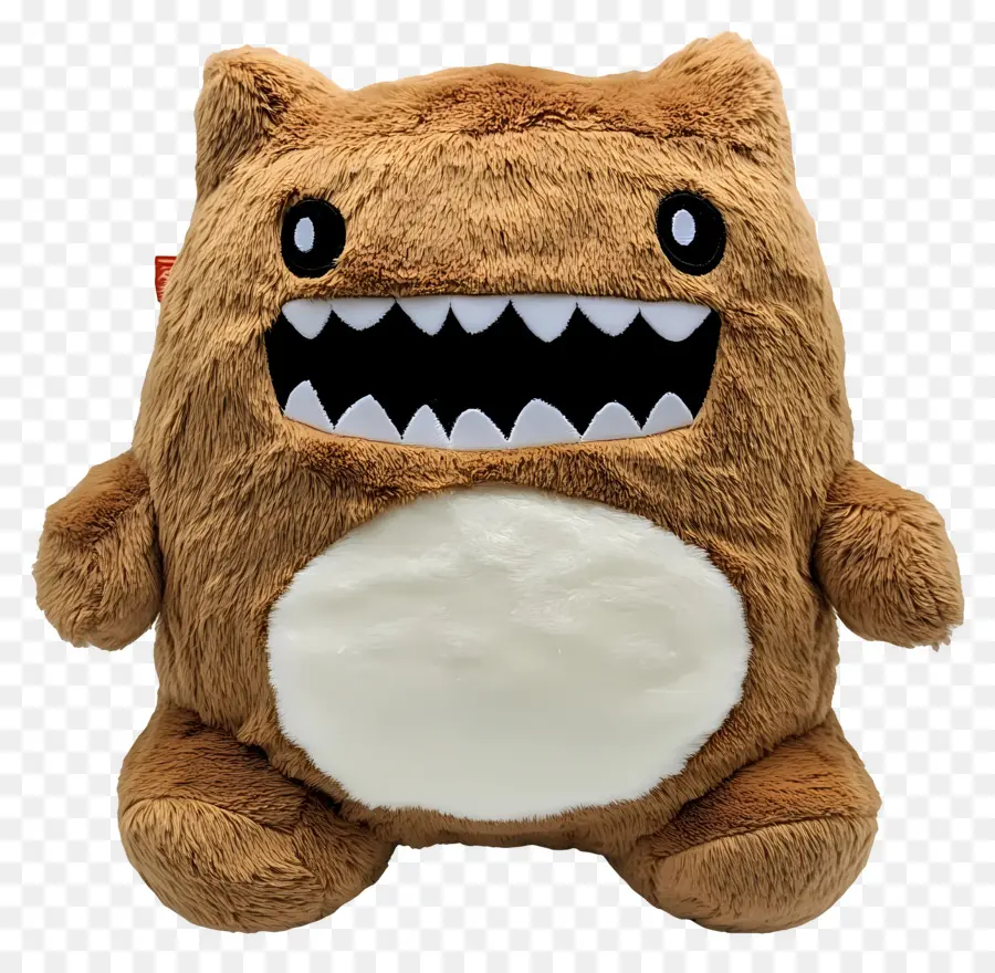 Domo Kun，Monstro Marrom PNG