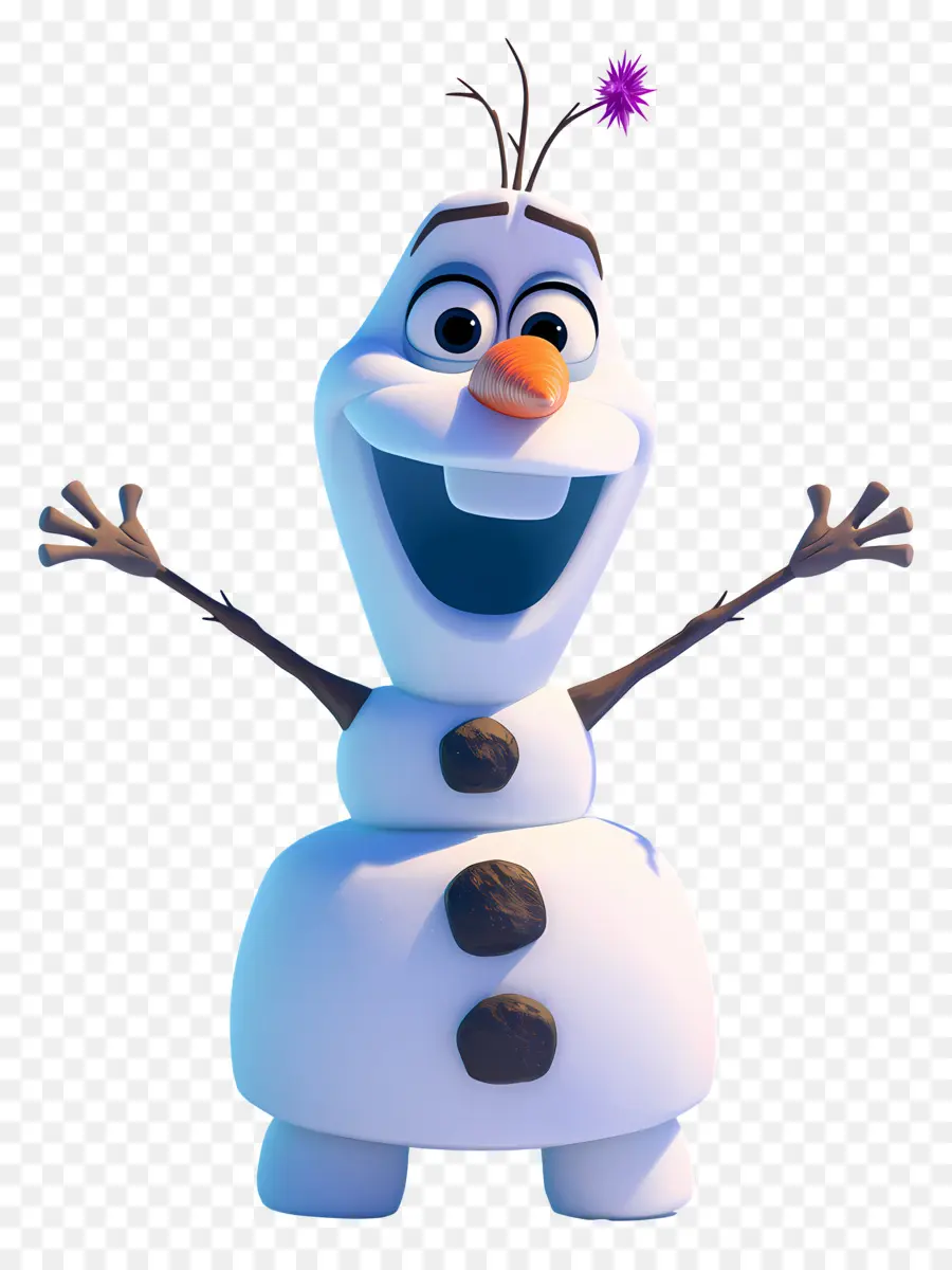 Olaf Congelado，Boneco De Neve PNG