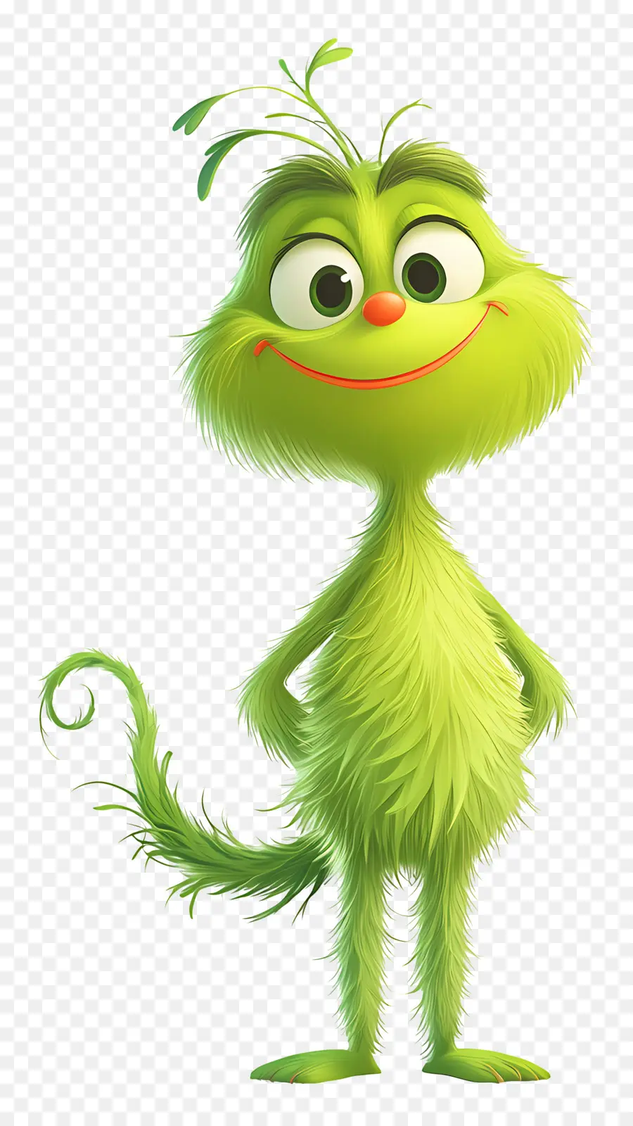 Grinch Dos Desenhos Animados，Personagem Verde PNG