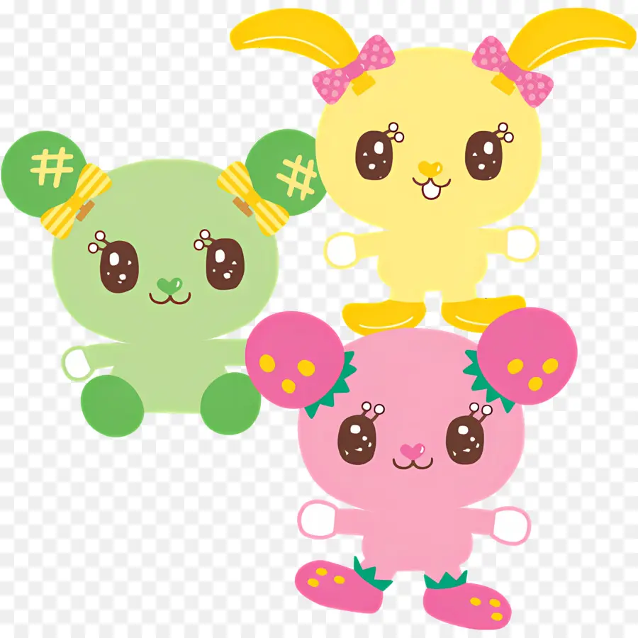 Pop Nberry，Animais Coloridos PNG