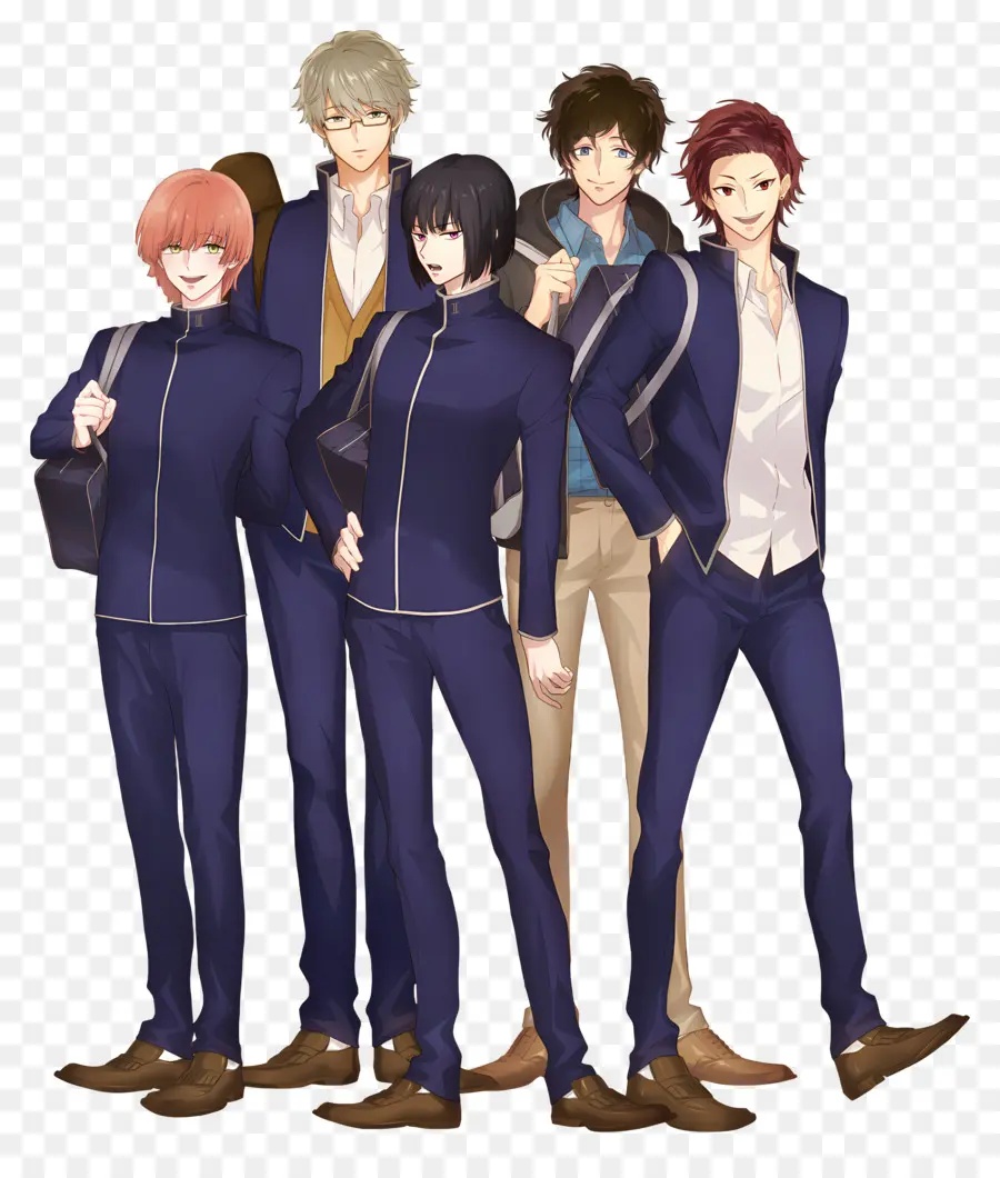 Sanrio Danshi，Estudantes De Anime PNG