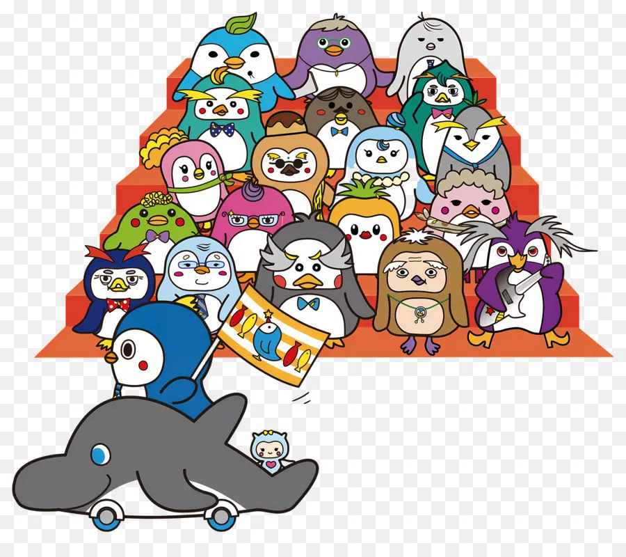 Pepepepengiina，Grupo Pinguim PNG