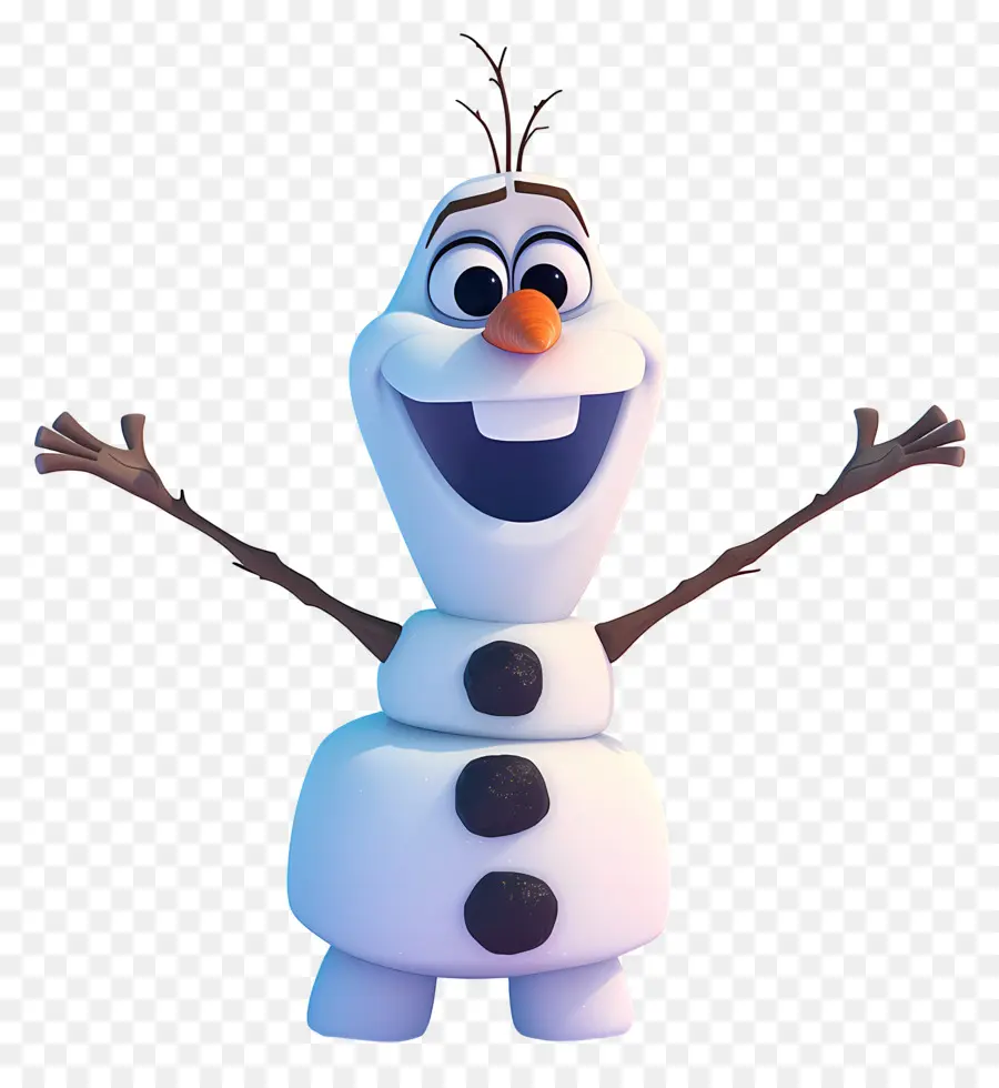 Olaf Congelado，Boneco De Neve PNG