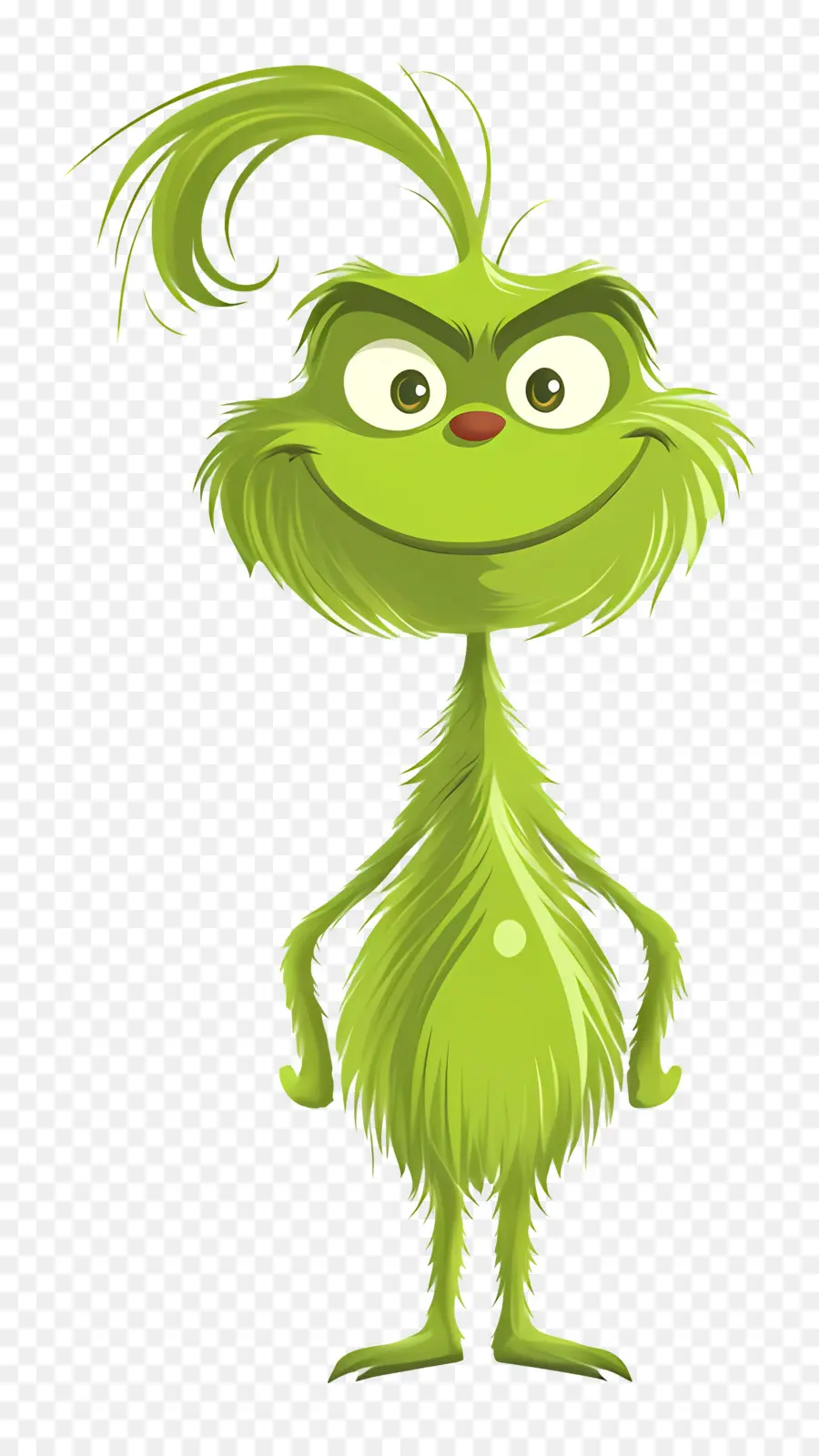 Grinch Dos Desenhos Animados，Personagem Verde PNG