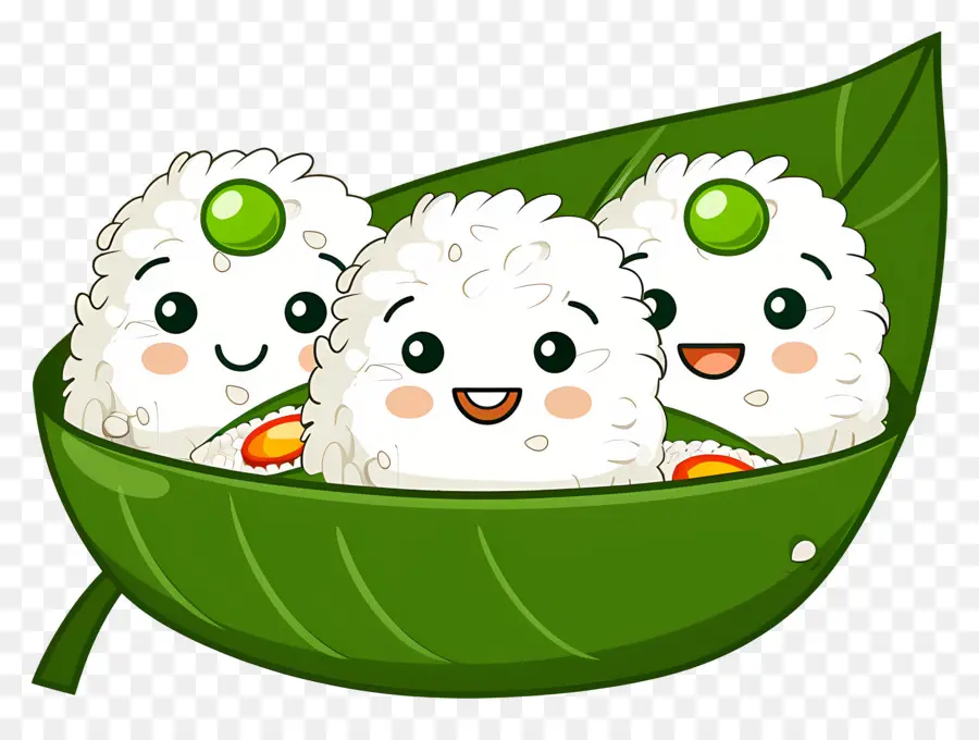 Bolinhos De Arroz，Folha PNG