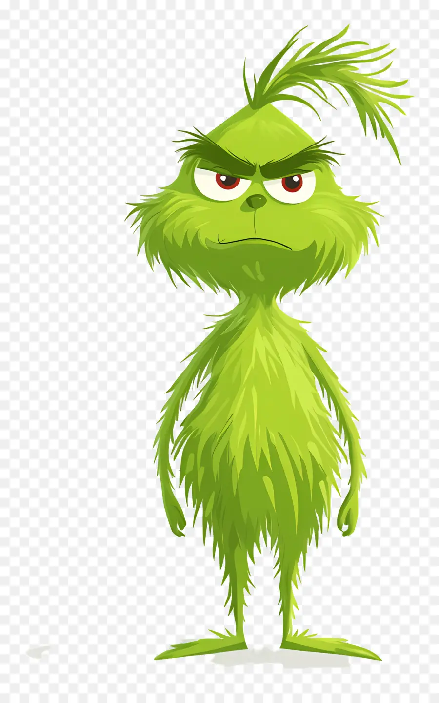 Grinch Dos Desenhos Animados，Personagem Verde PNG