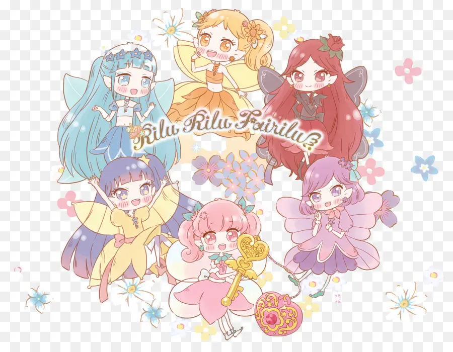 Rilu Rilu Fairilu，Personagens De Fadas PNG