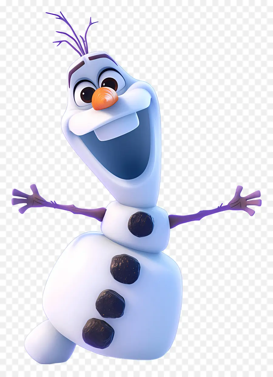 Olaf Congelado，Boneco De Neve PNG