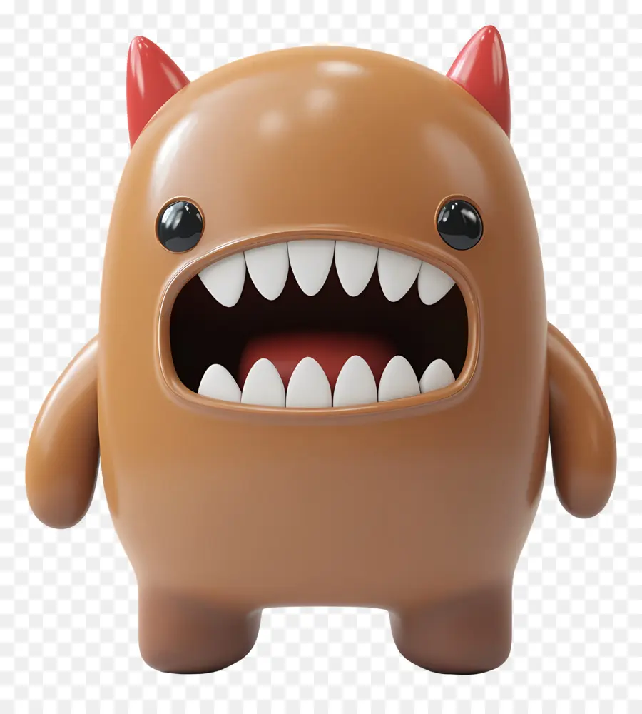 Domo Kun，Monstro De Desenho Animado PNG