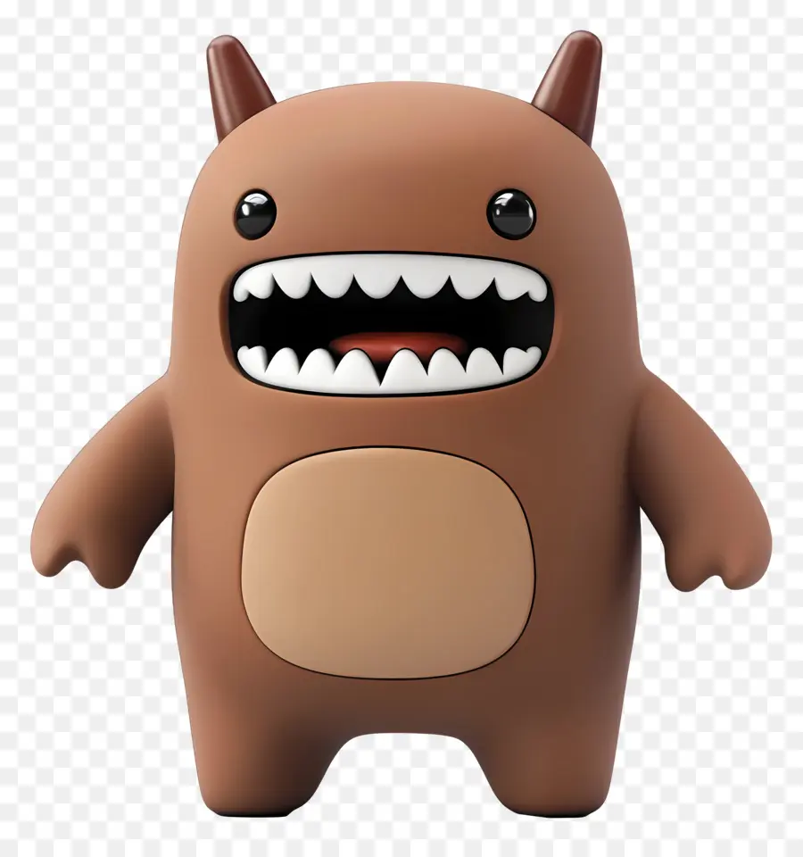 Domo Kun，Monstro De Desenho Animado PNG