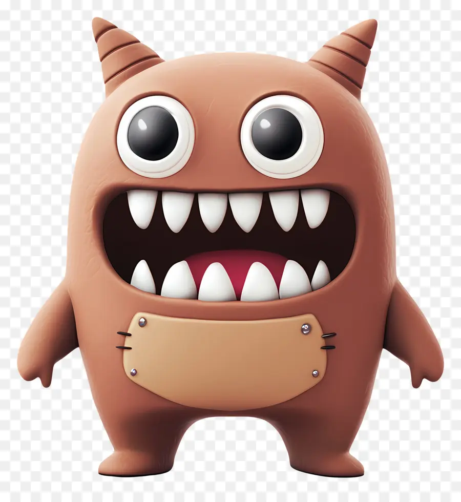 Domo Kun，Monstro De Desenho Animado PNG