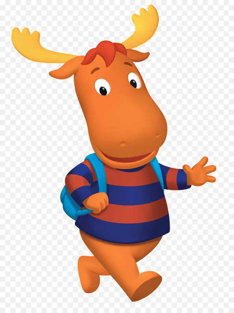 Backyardigans，Alce Laranja PNG