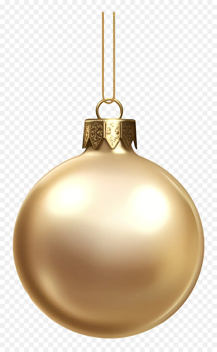 Ouro De Natal，Enfeite De Natal PNG