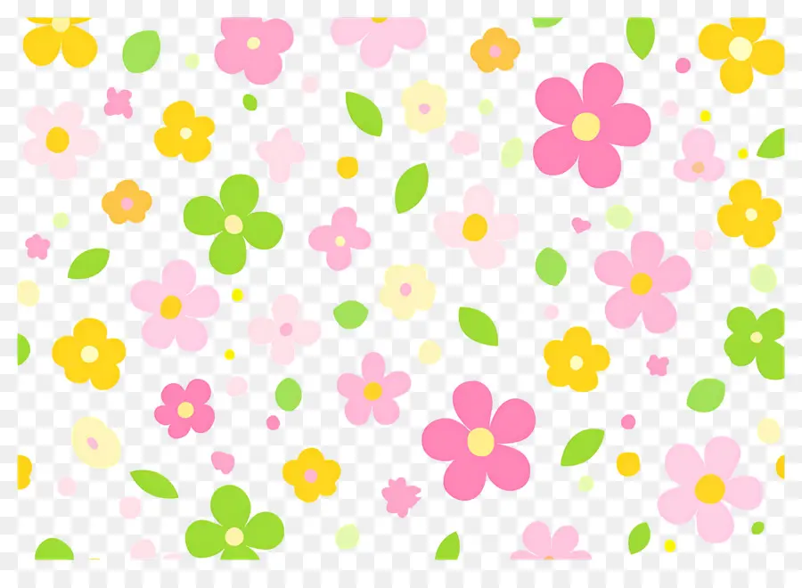 Fundo De Flor，Flores Pastel PNG