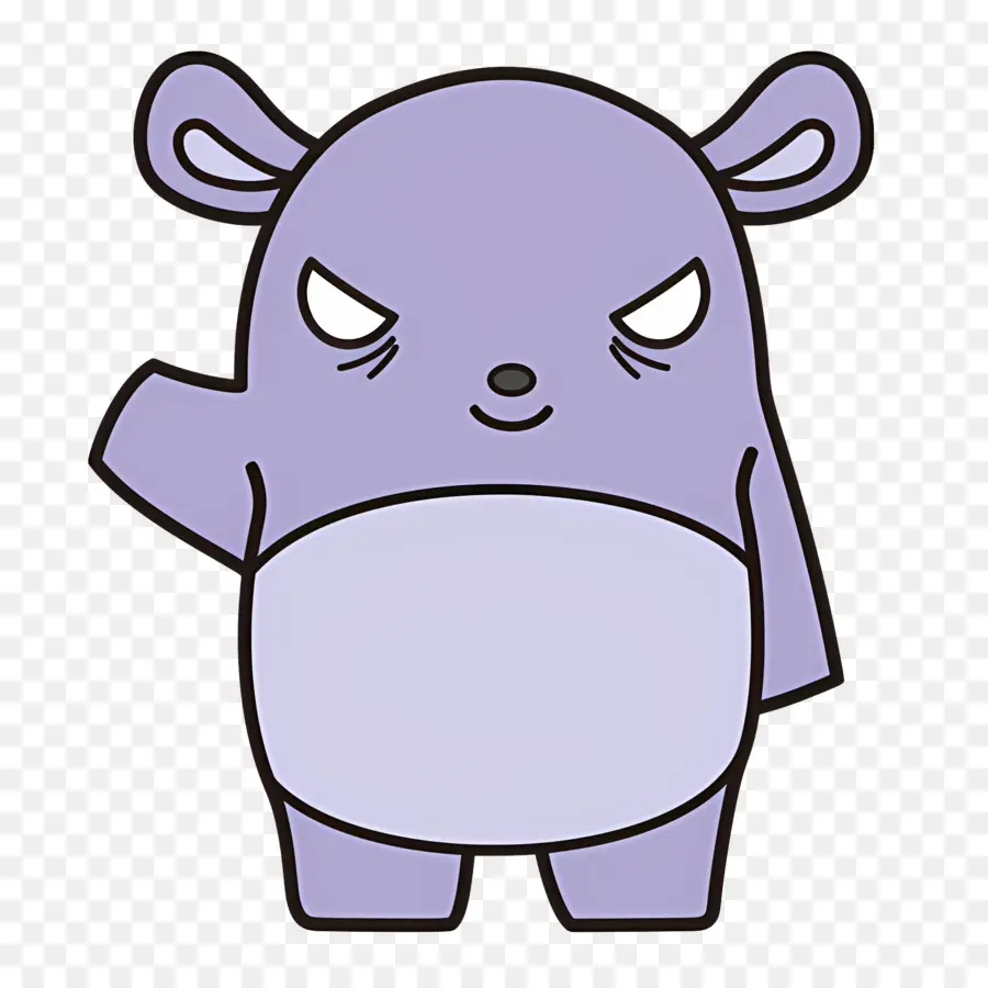 Kuromi，Urso Roxo PNG