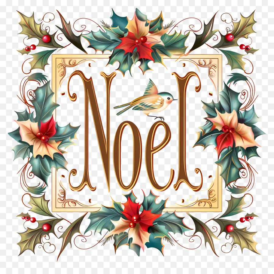 Noel，Noel Pássaro Design PNG