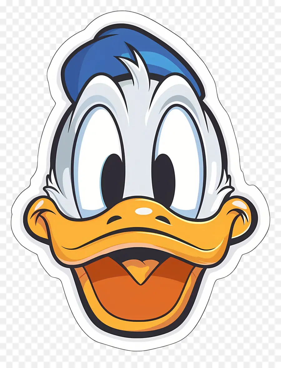 Pato Donald，Cara De Pato PNG