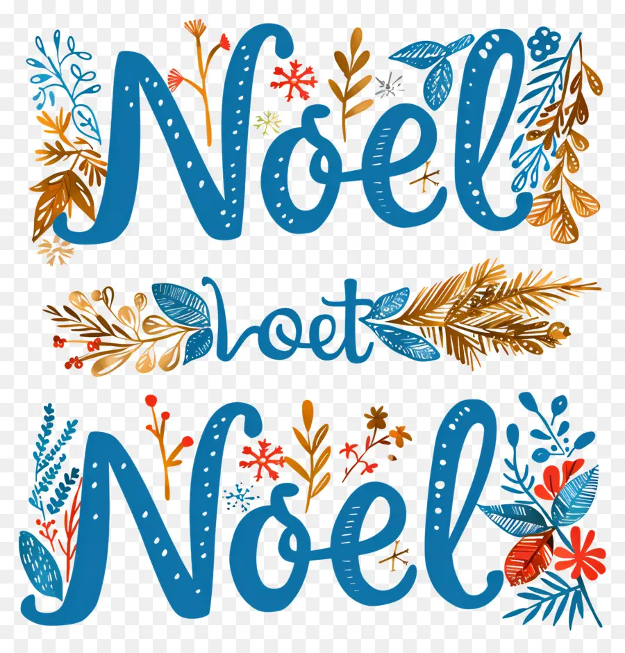 Noel，Texto Noel PNG