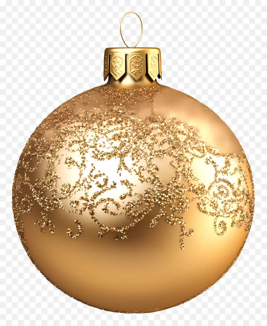 Ouro De Natal，Enfeite De Natal PNG