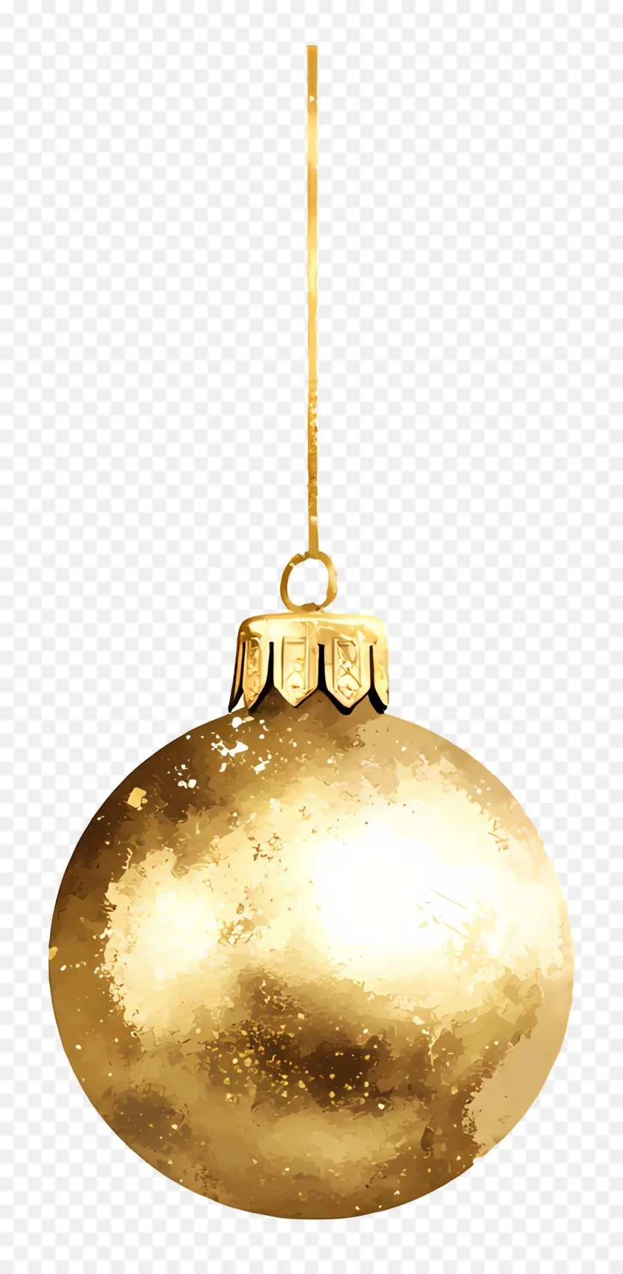 Ouro De Natal，Enfeite De Natal PNG