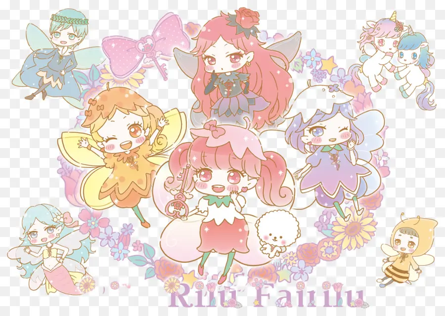 Rilu Rilu Fairilu，Personagens De Fadas PNG