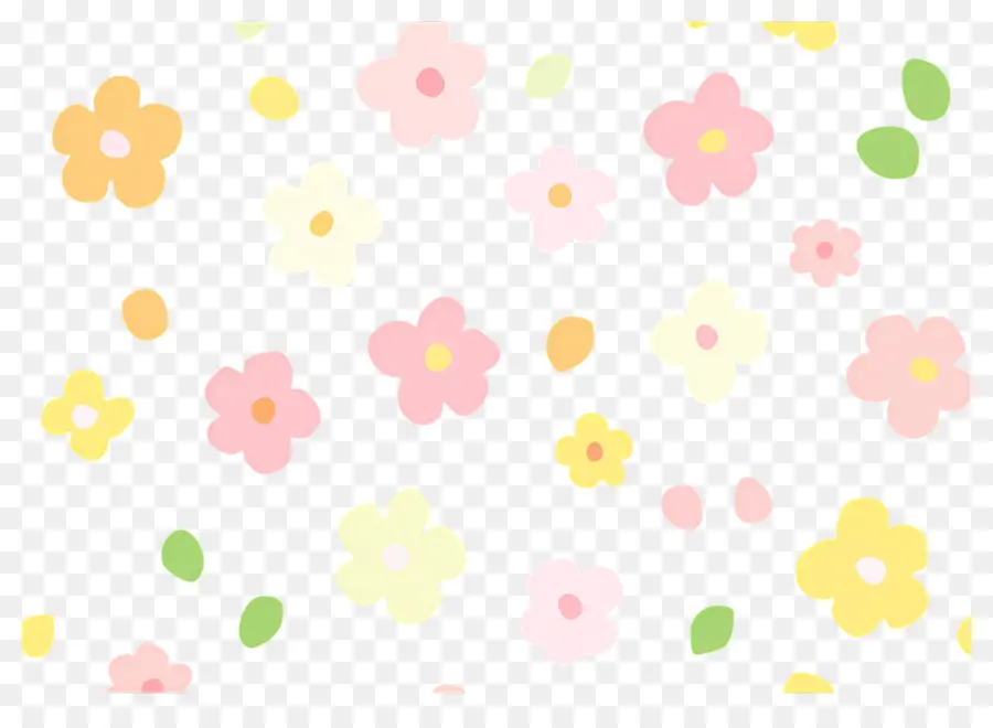 Fundo De Flor，Flores Pastel PNG