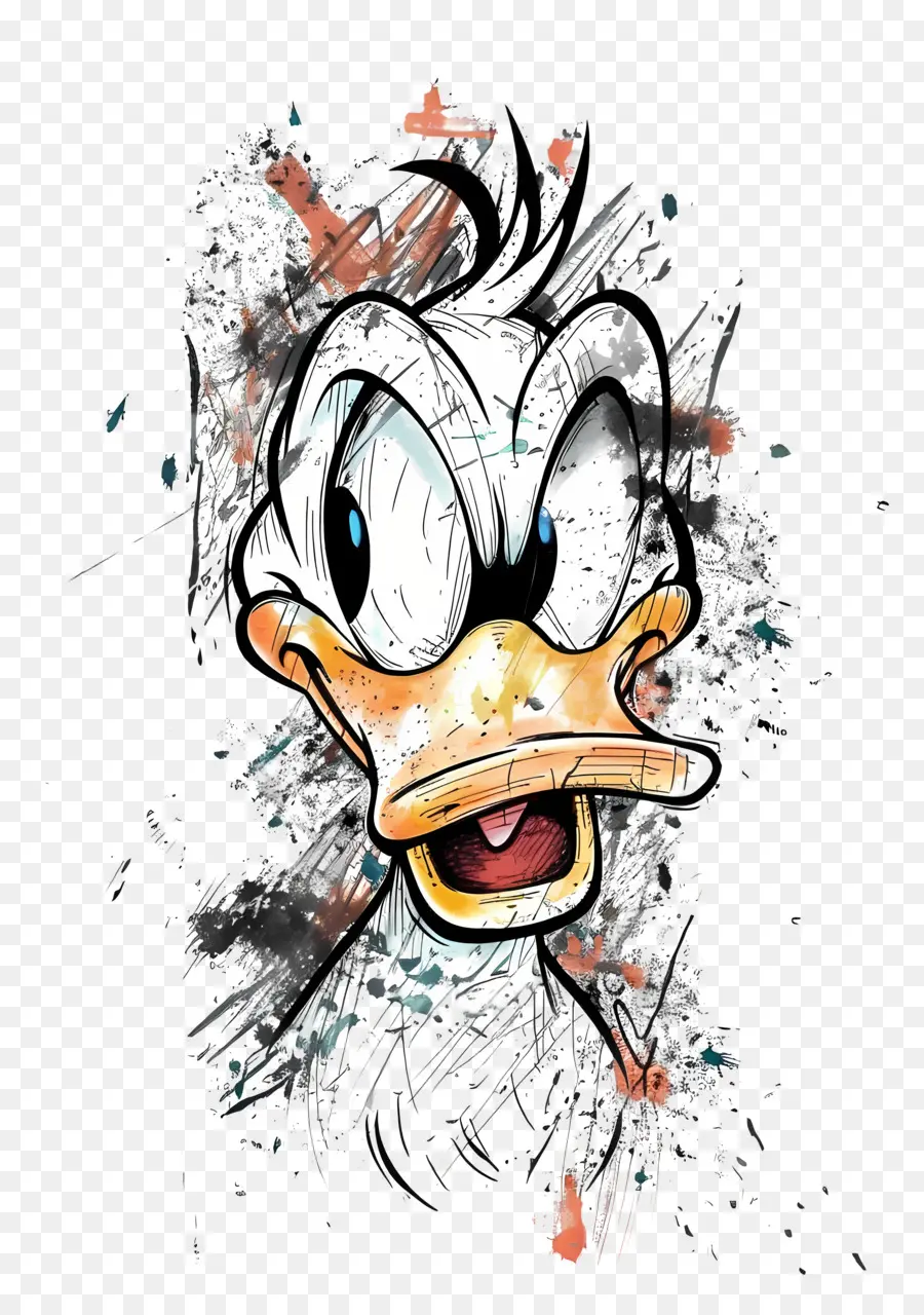 Pato Donald，Desenho De Pato PNG