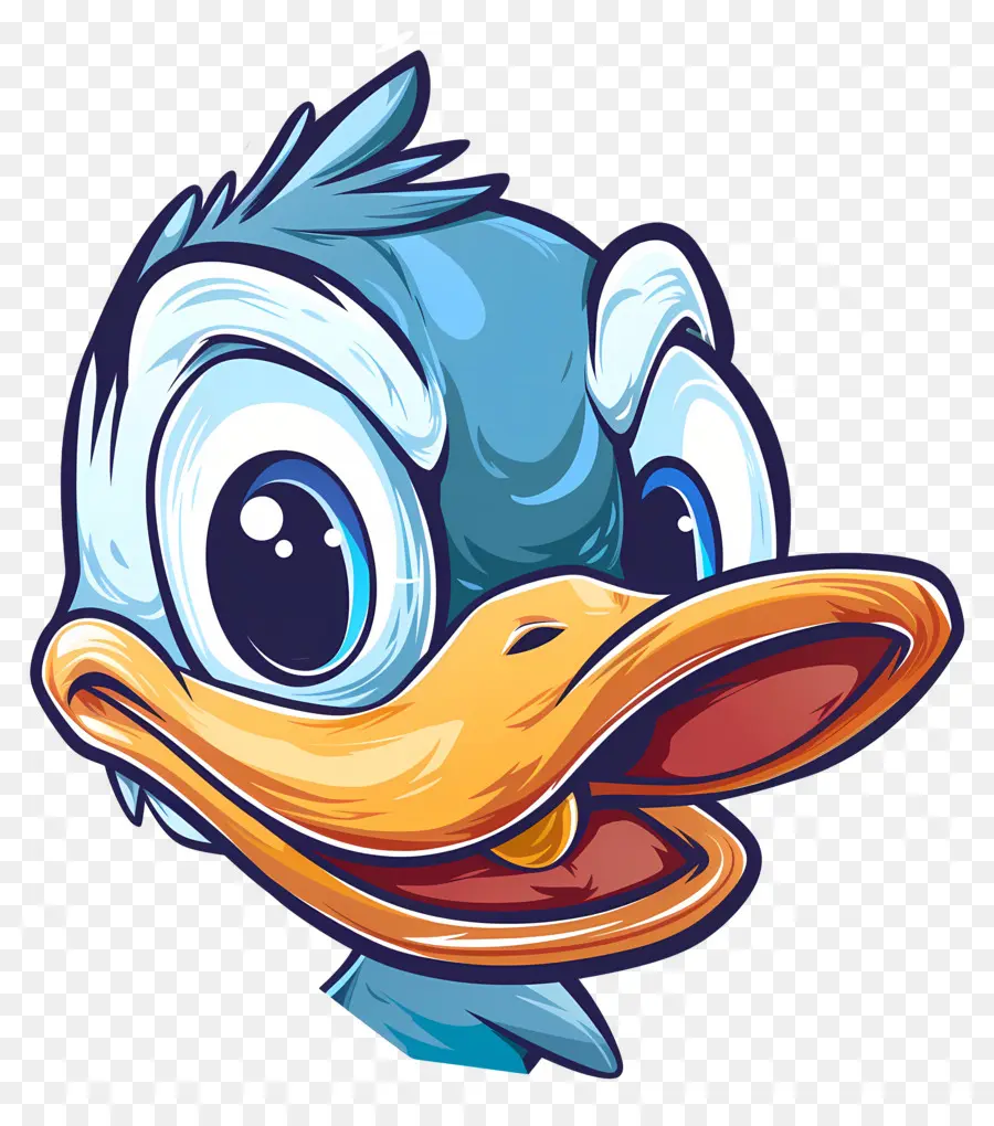 Pato Donald，Pato Azul Dos Desenhos Animados PNG