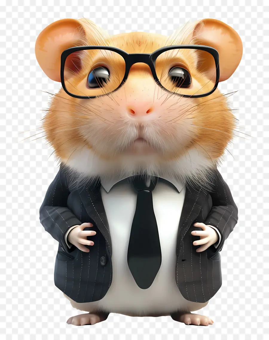 Hamster，Hamster De Terno PNG