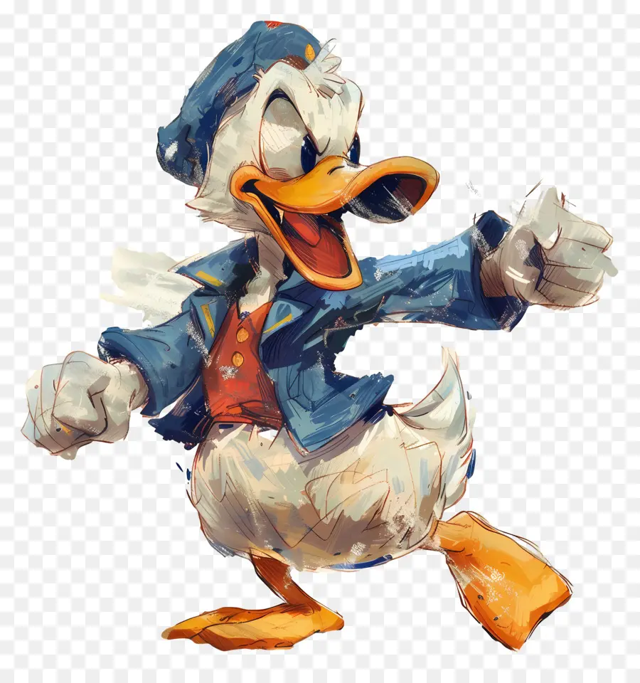 Pato Donald，Pato Na Jaqueta PNG